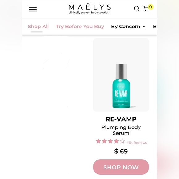 MAËLYS RE-VAMP Plumping Body Serum
